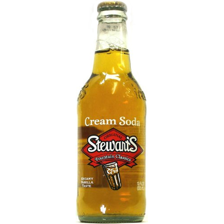Beverage-Stewarts Cream Soda-Bottle